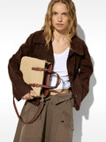Cartera Tote Efecto Rafia