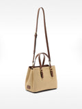 Cartera Tote Efecto Rafia