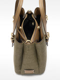 Cartera Tote Efecto Rafia