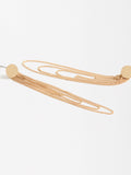 Aretes Largos Con Cadenas