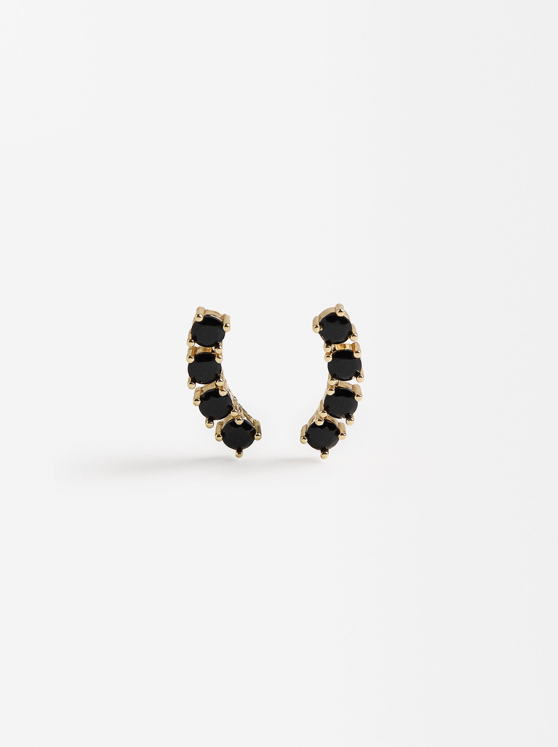 Aretes Cortos Con Circonitas