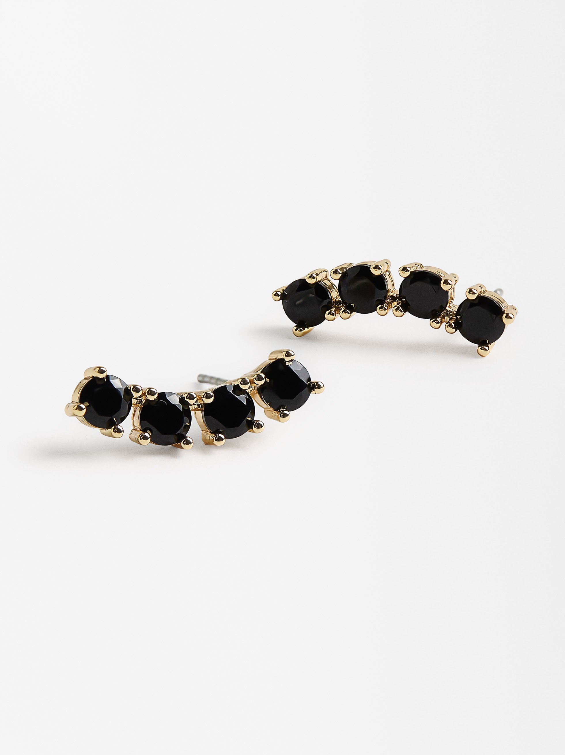 Aretes Cortos Con Circonitas