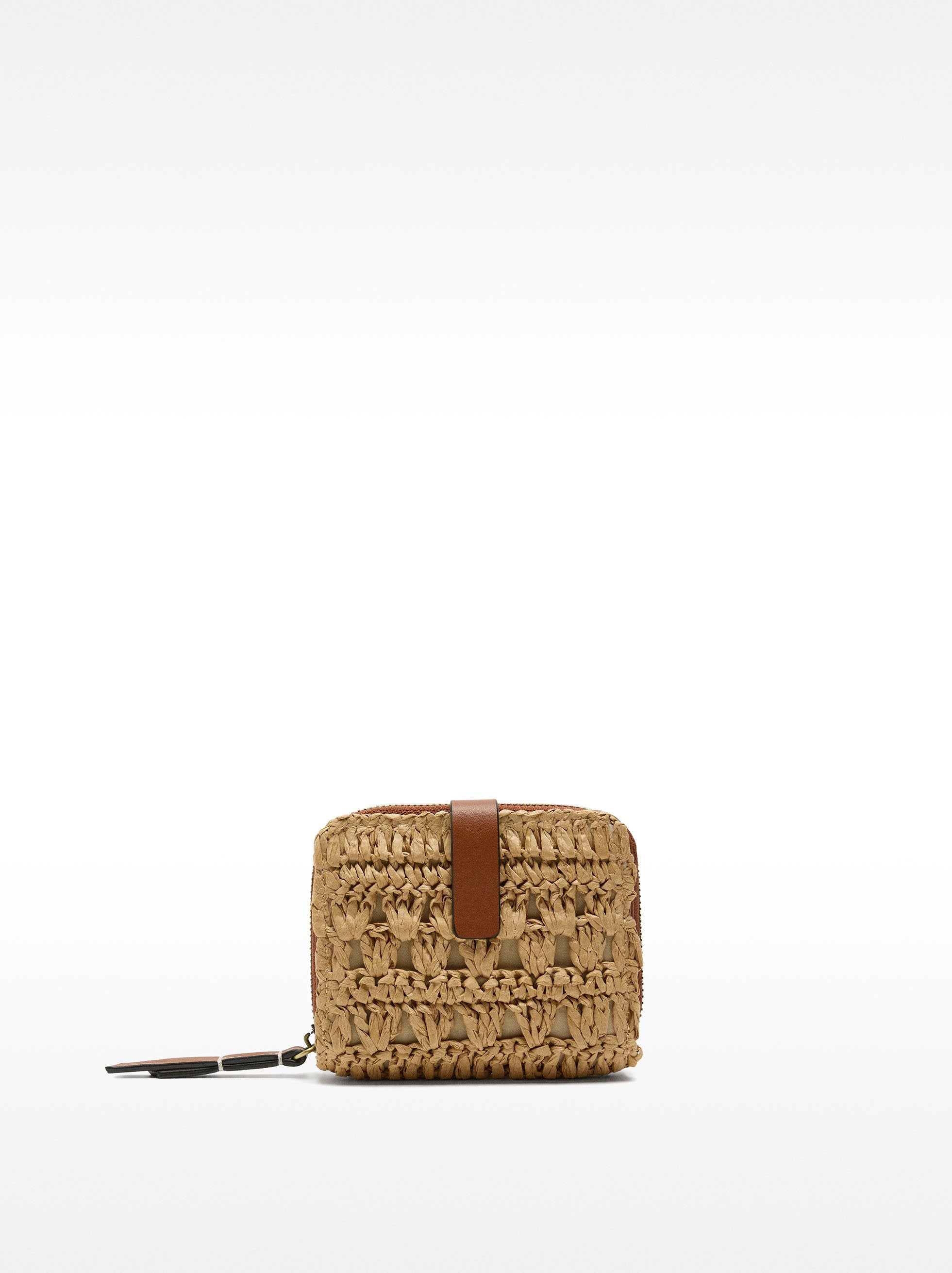 Cartera De Efecto Rafia