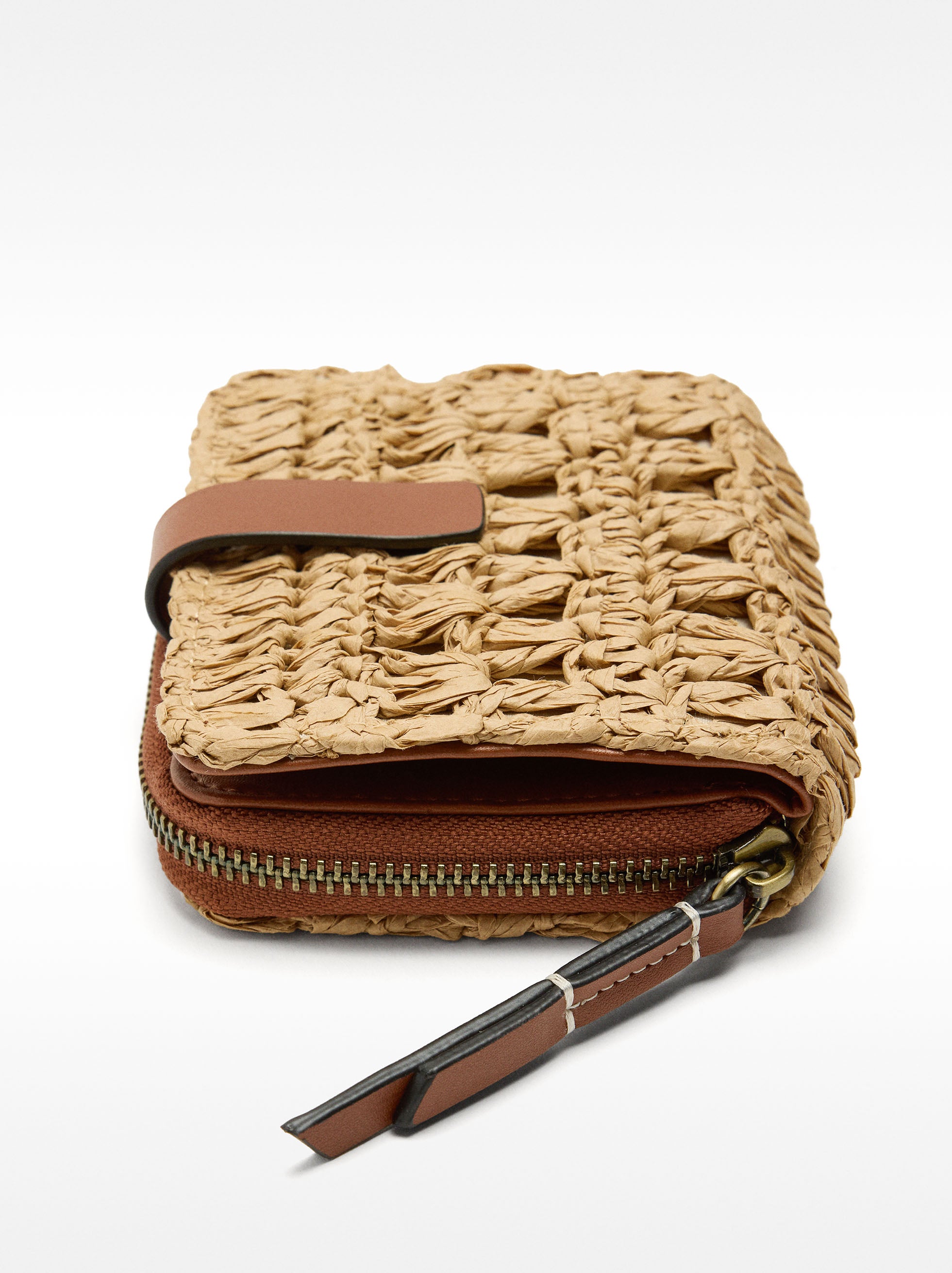 Cartera De Efecto Rafia