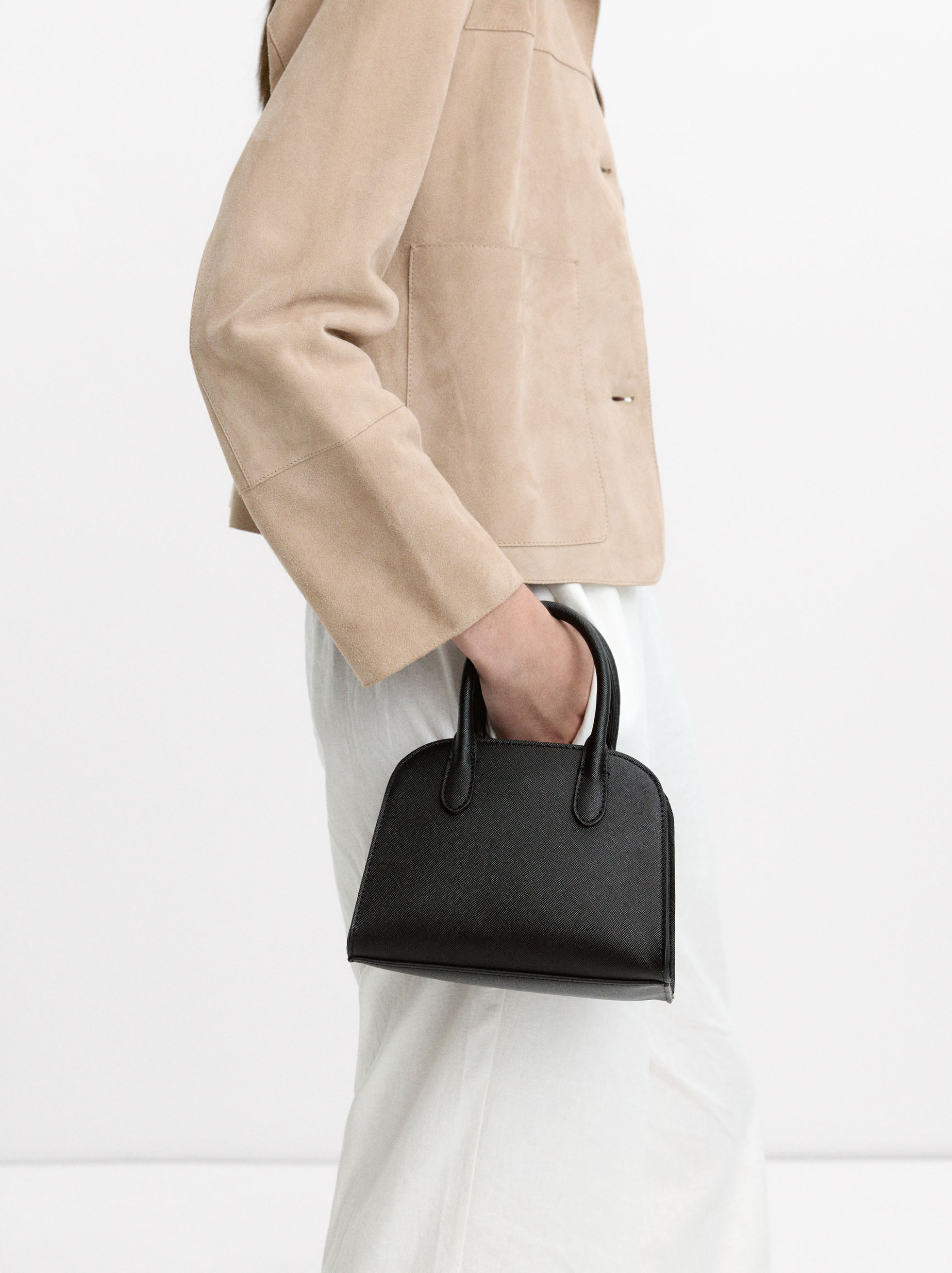 Bolso Tote Con Bandolera