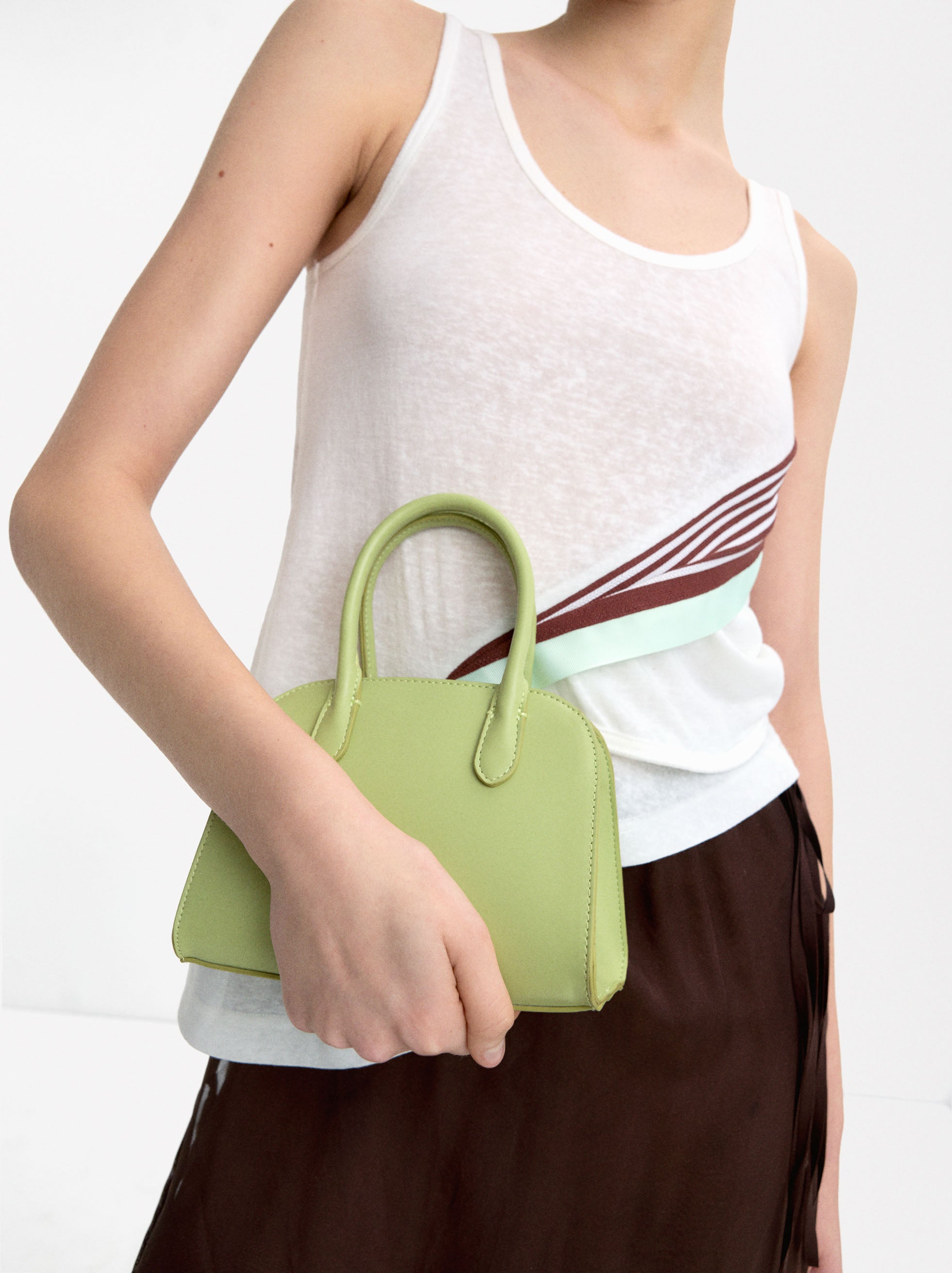 Bolso Tote Con Bandolera
