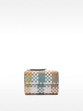 Billetera Estampada Cuadrados S