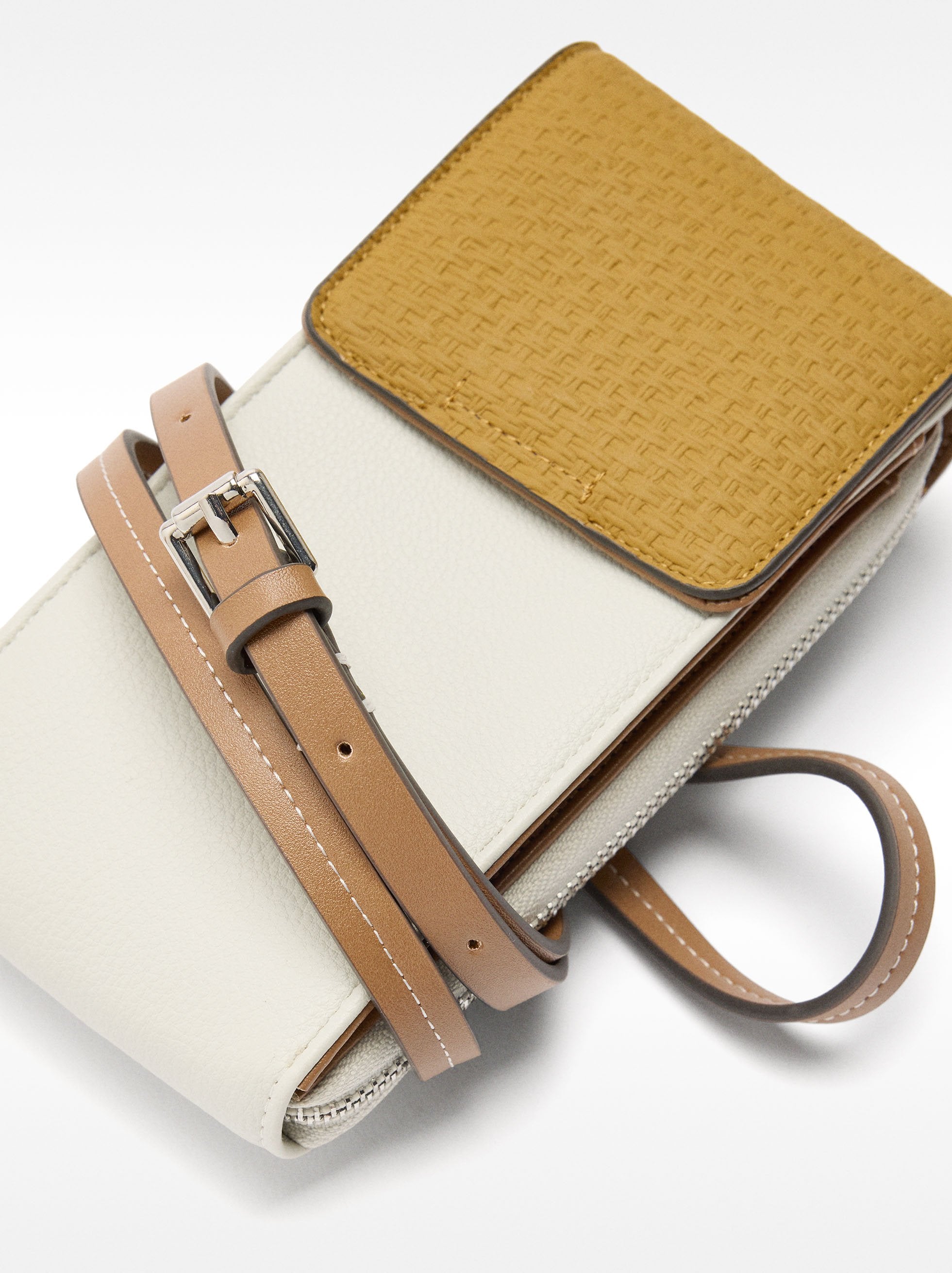 Cartera Porta Móvil Color Block