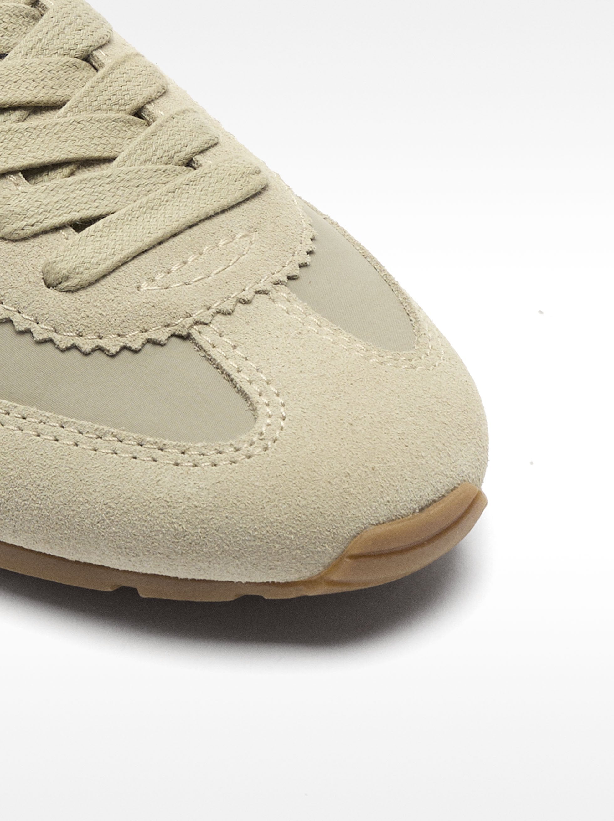 Zapatillas De Cuero Combinadas