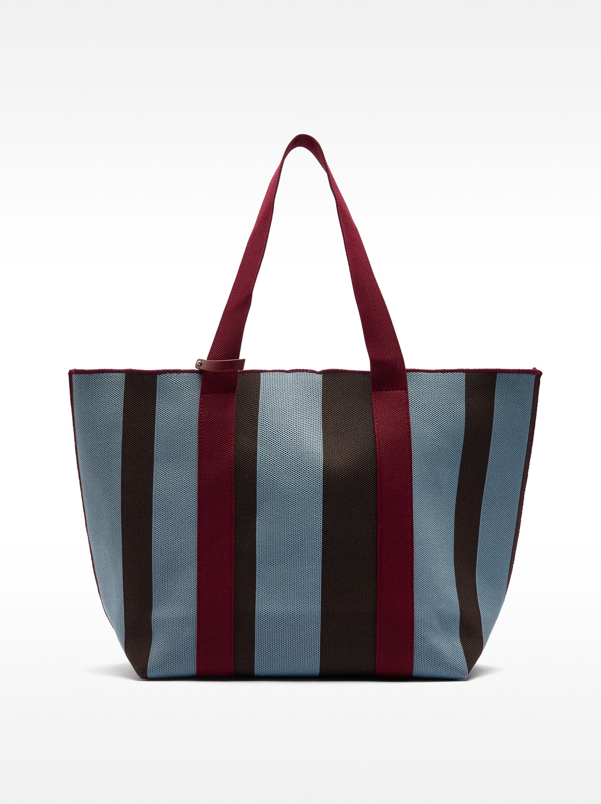 Cartera Shopper A Rayas