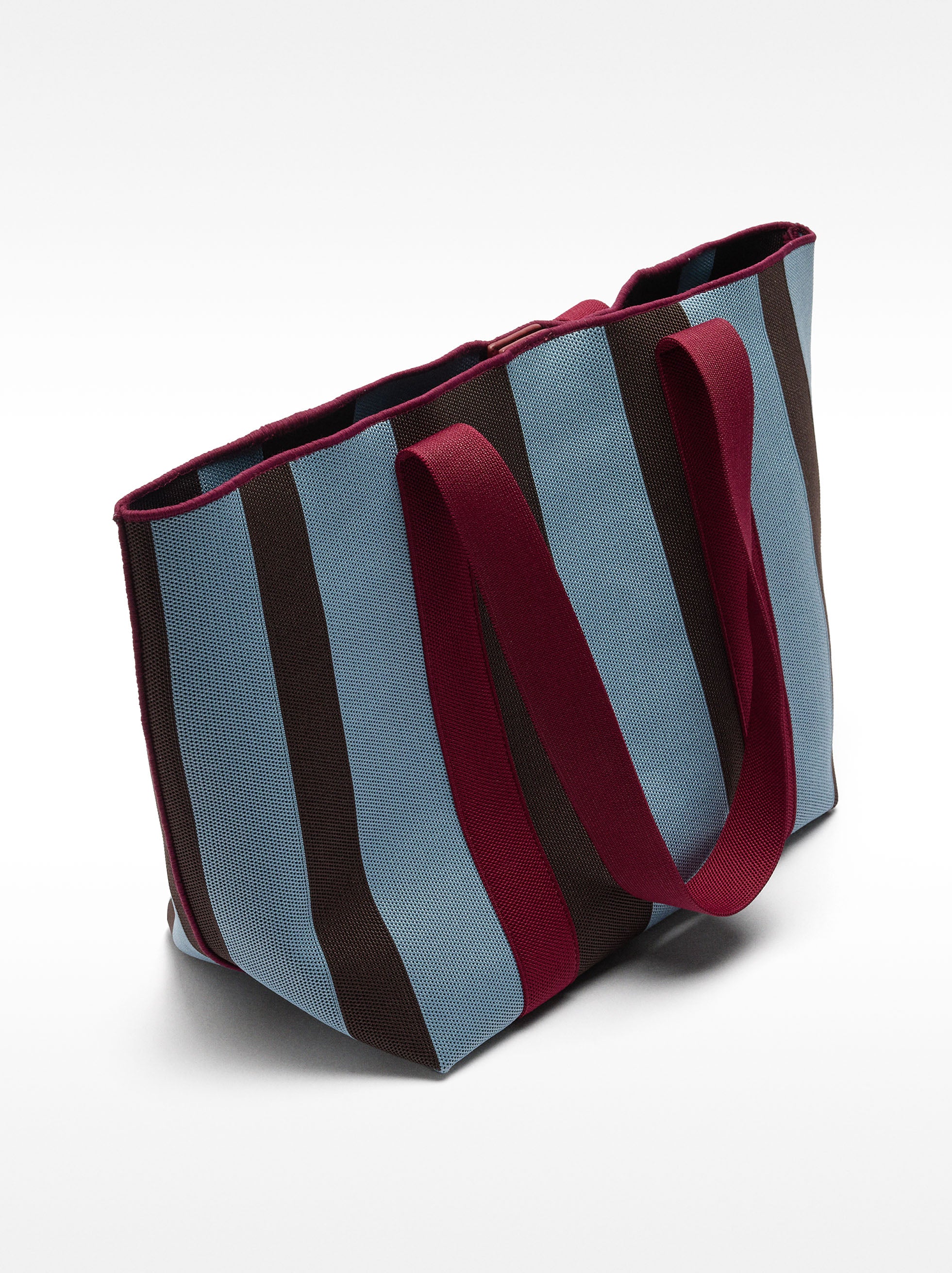Cartera Shopper A Rayas