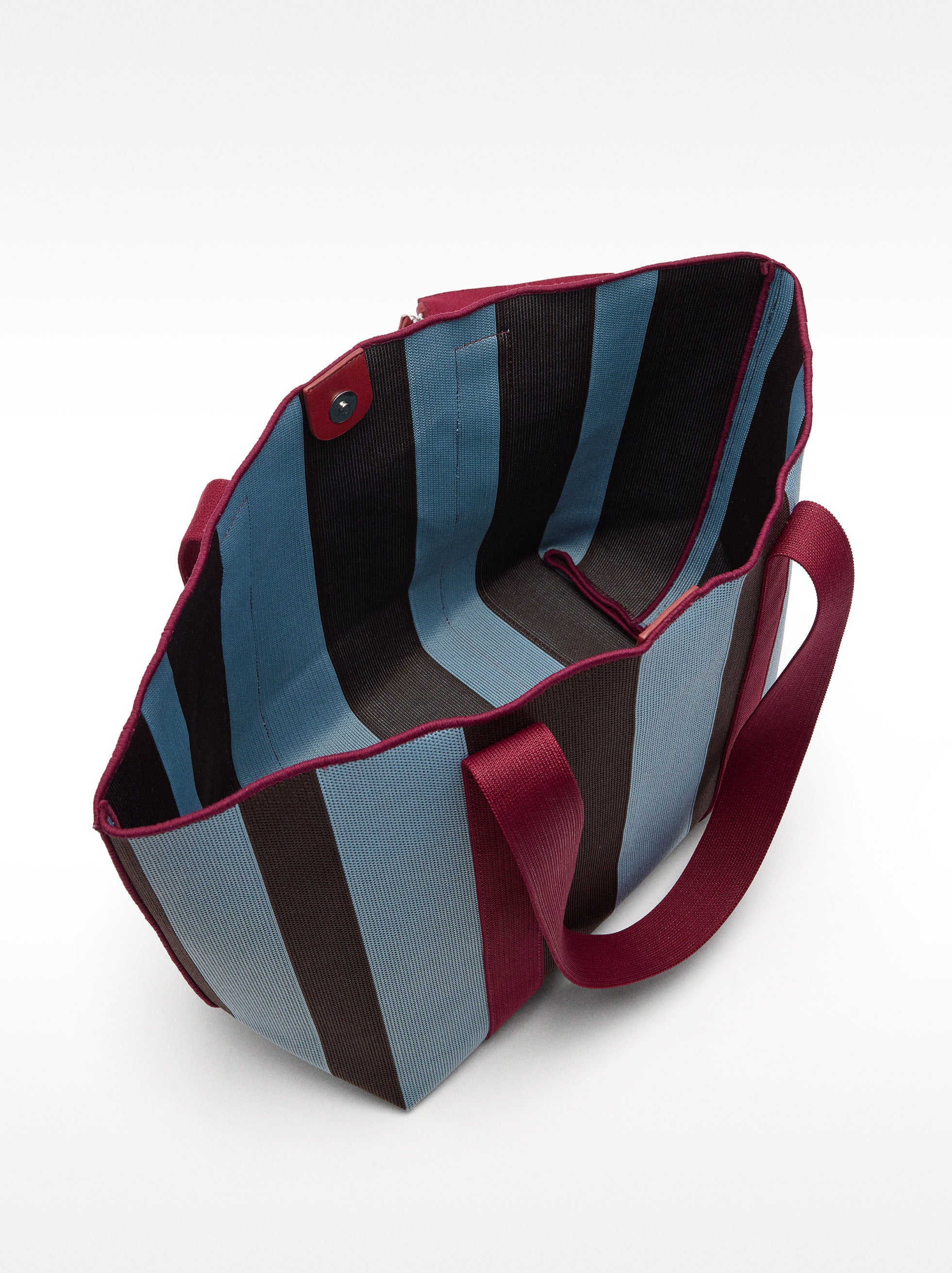 Cartera Shopper A Rayas
