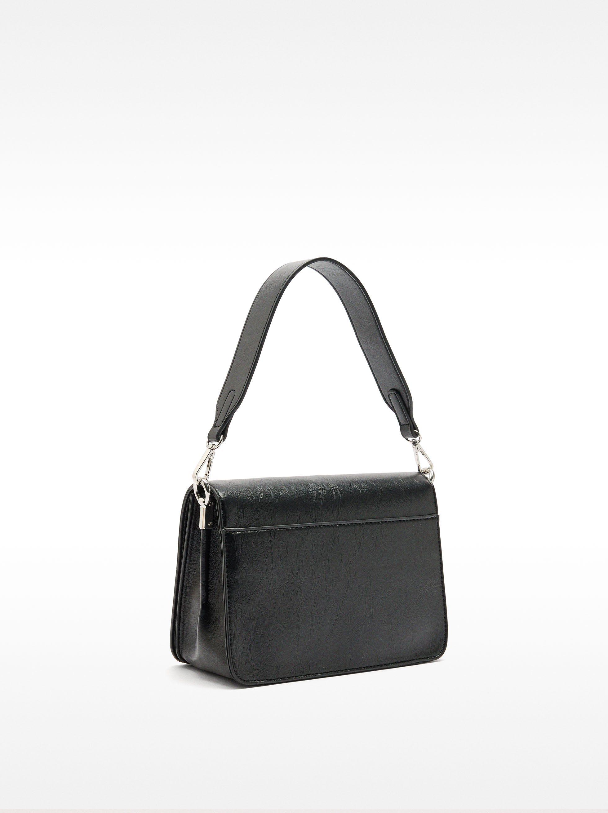 Bolso De Hombro Con Cierre De Solapa