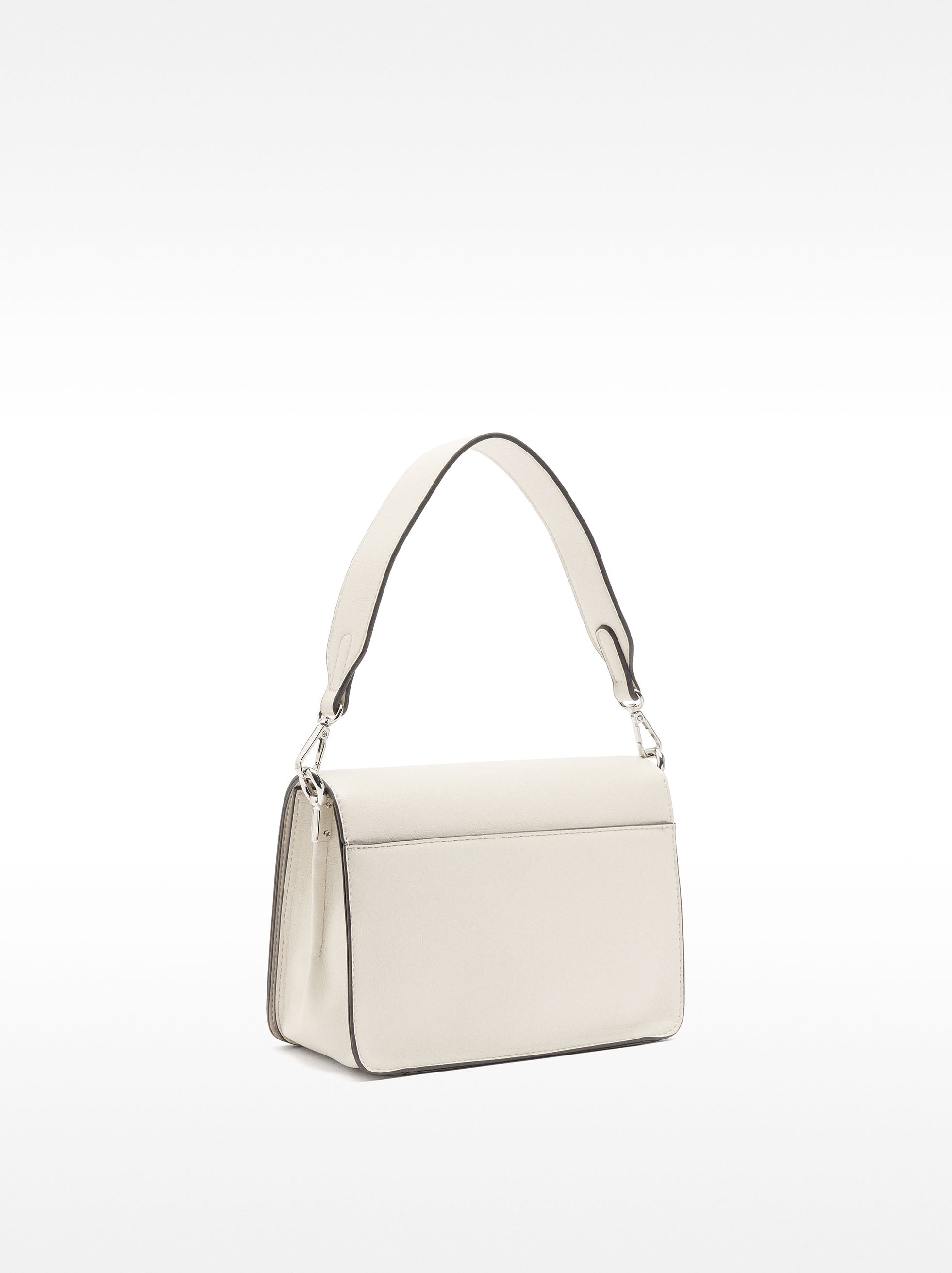 Bolso De Hombro Con Cierre De Solapa