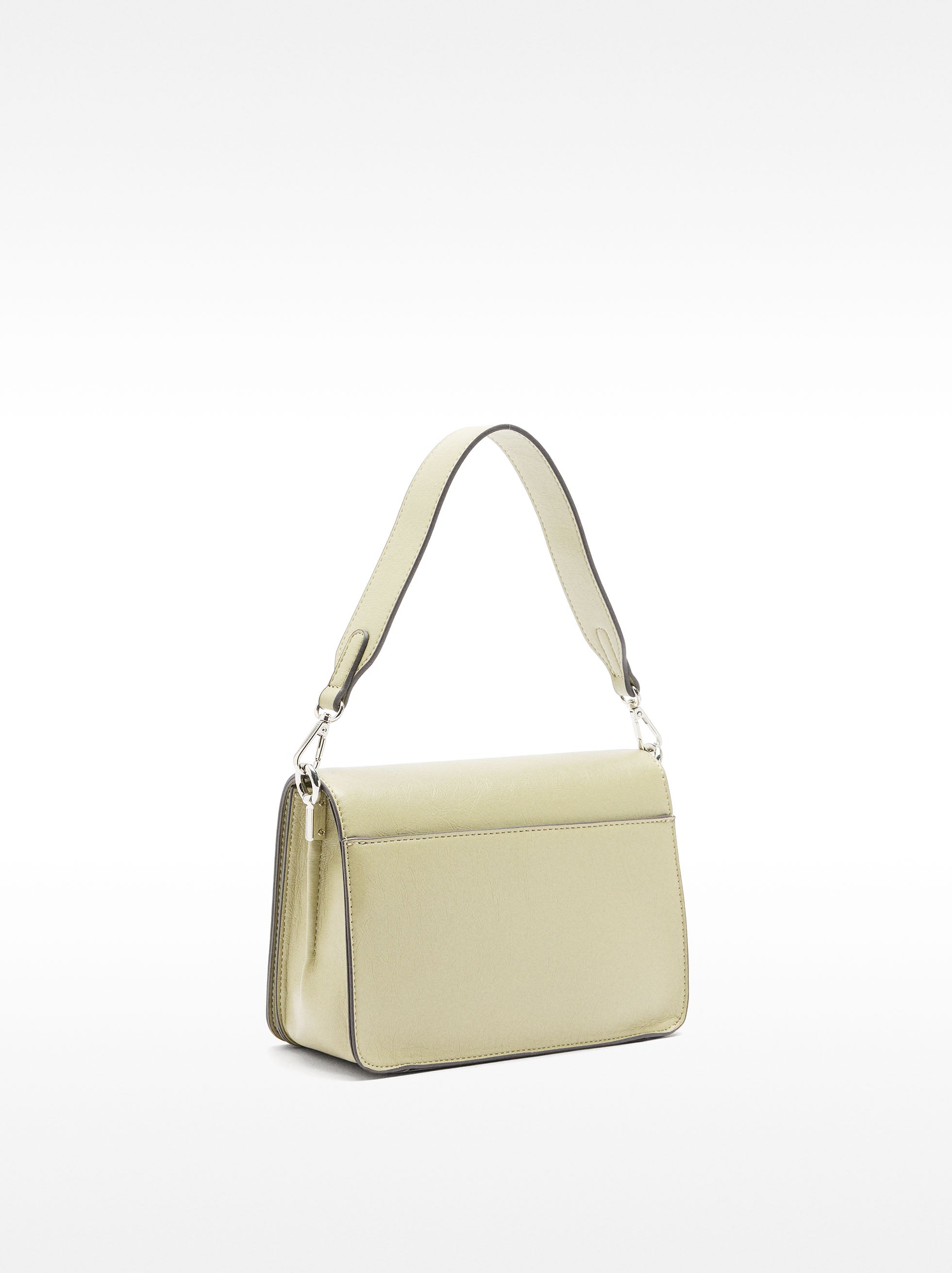 Bolso De Hombro Con Cierre De Solapa