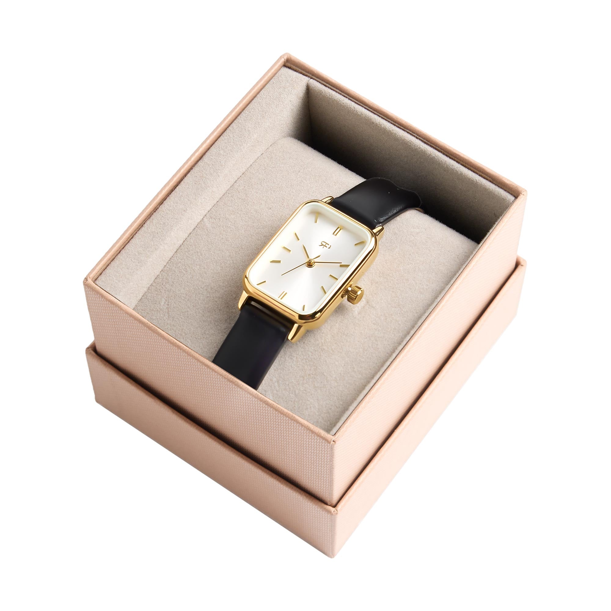 Reloj Con Caja Cuadrada