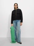 Chaqueta Leve Con Bolsillos
