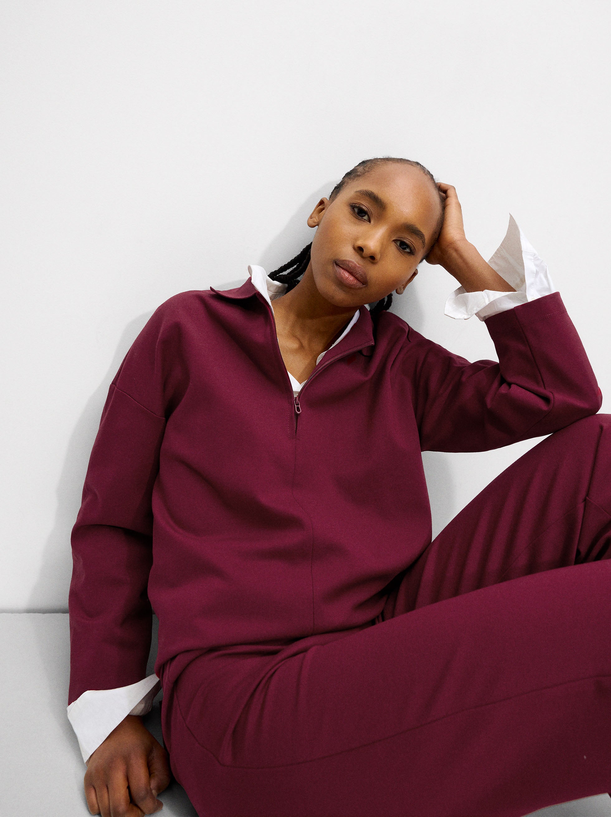 Chompa Con Cierre De Cremallera