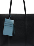 Cartera Shopper Con Colgante