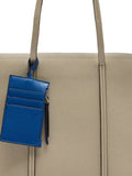 Cartera Shopper Con Colgante
