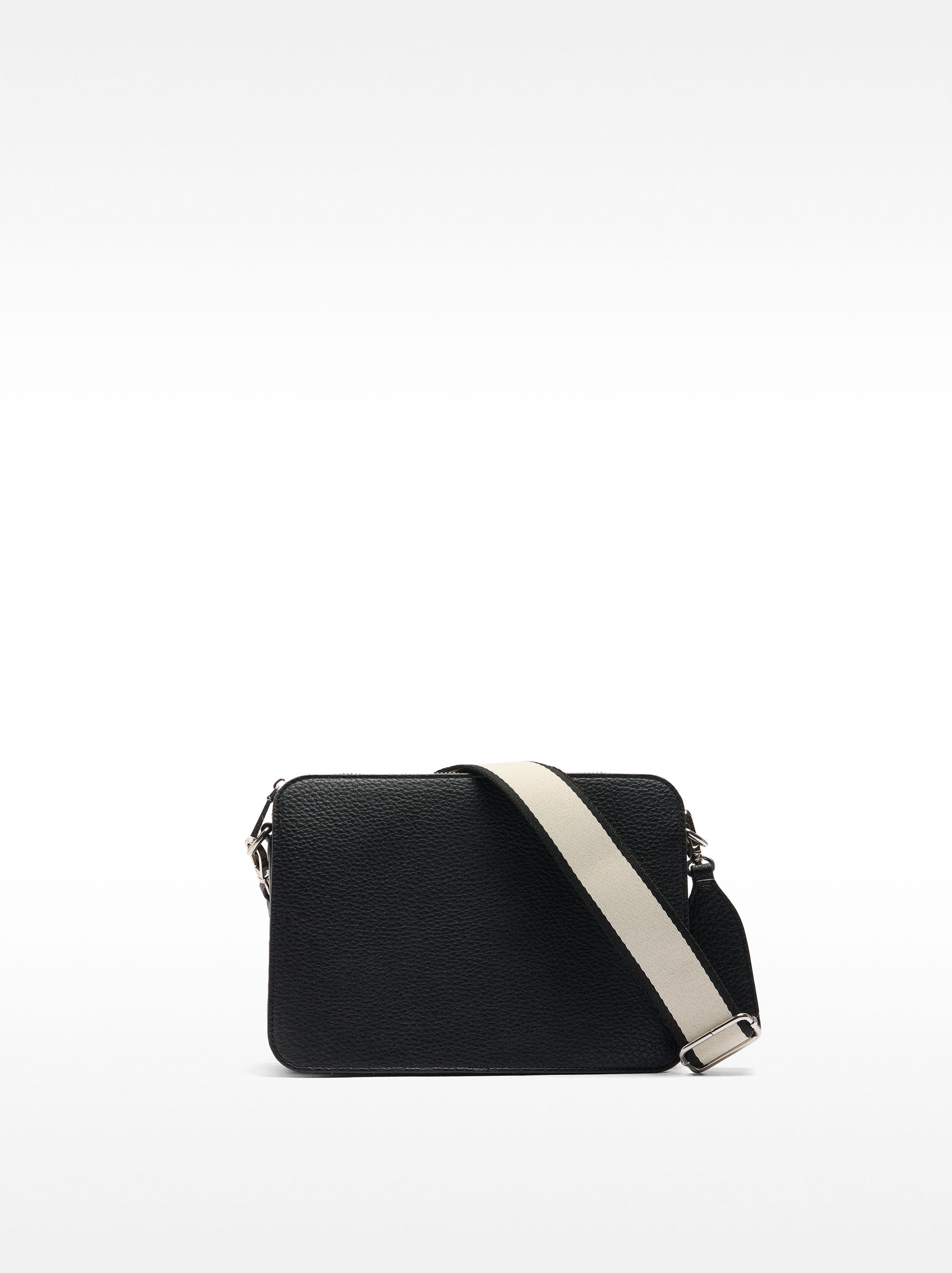 Cartera Bandolera Con Textura