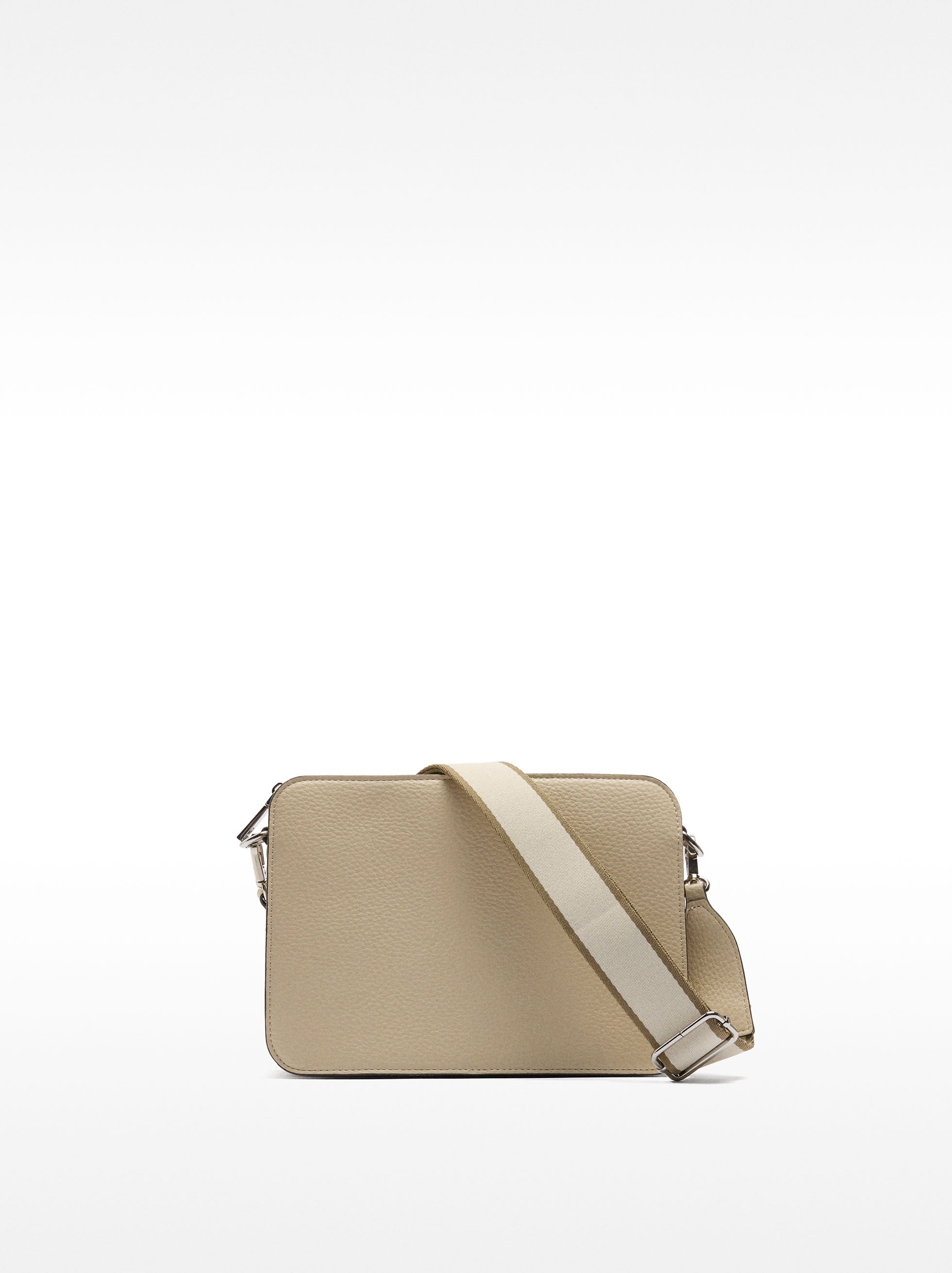 Cartera Bandolera Con Textura