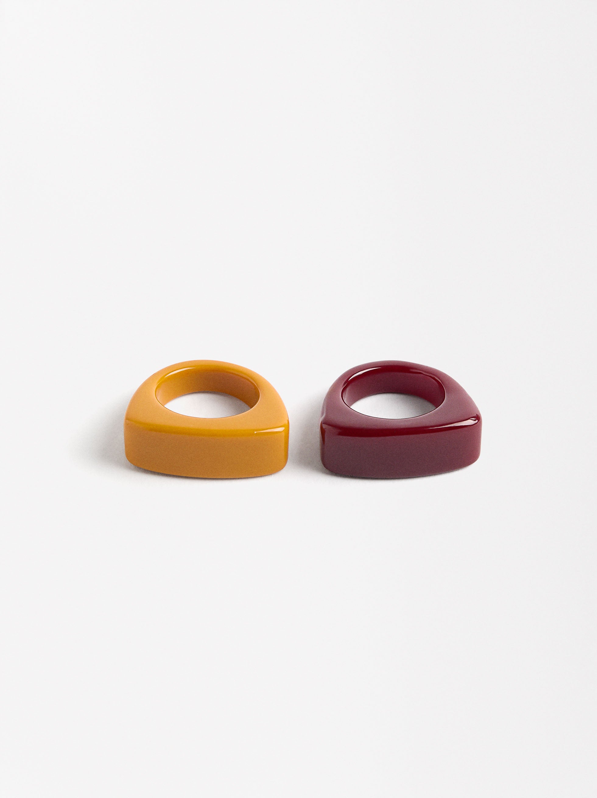 Set De Anillos Geométricos