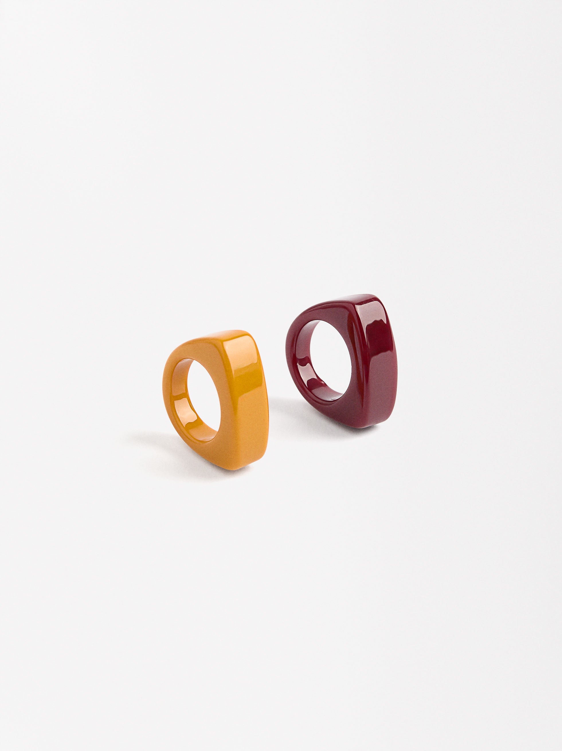 Set De Anillos Geométricos