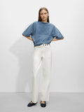 Pantalón Denim Detalle Cruzado