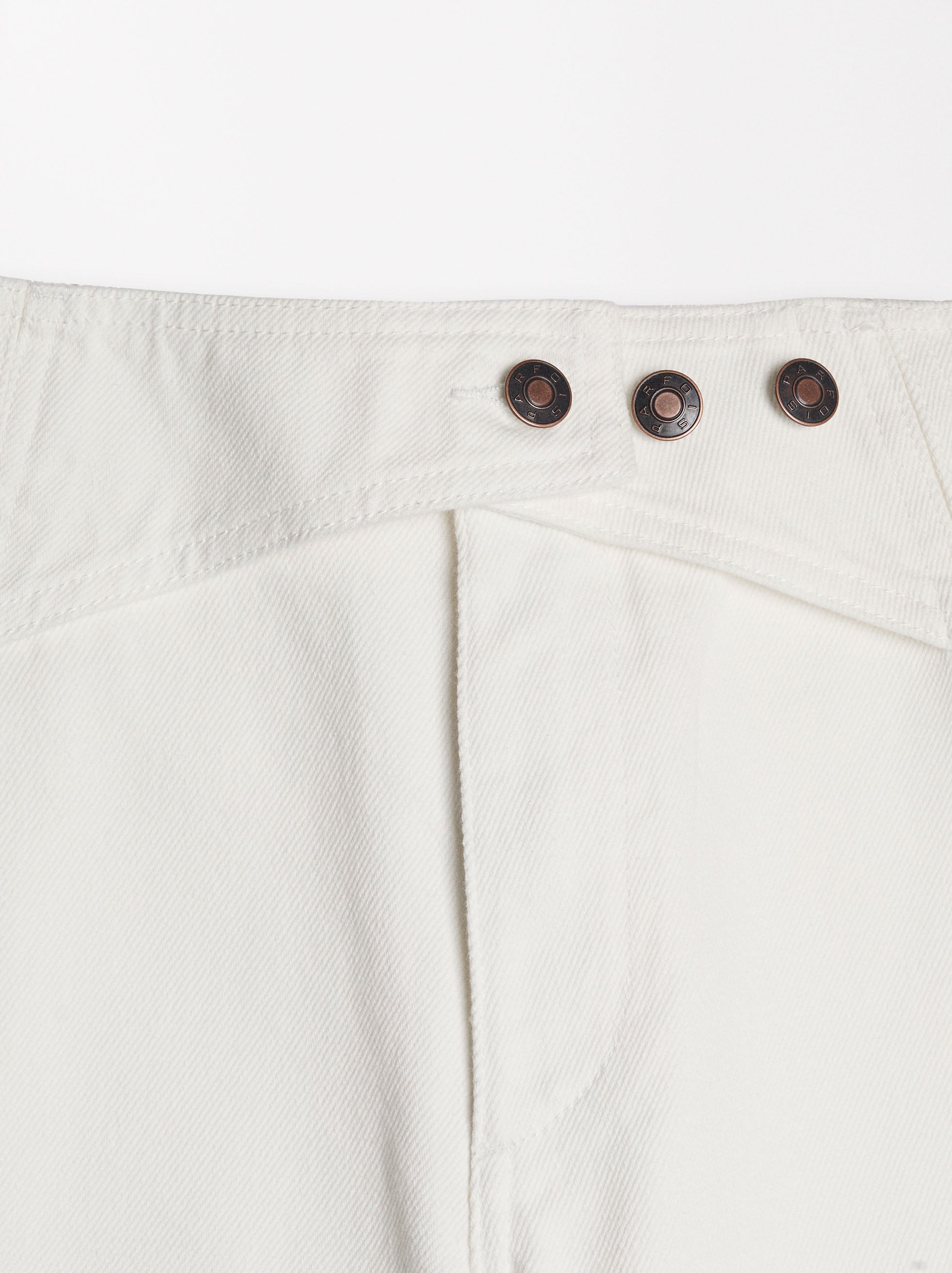 Pantalón Denim Detalle Cruzado