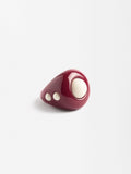 Anillo Con Esfera Contrastante