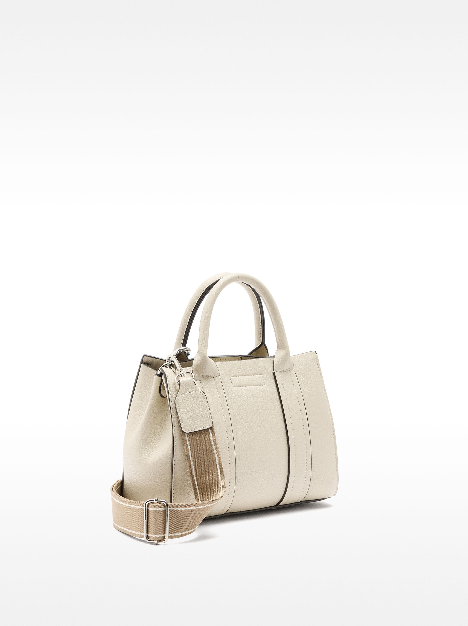 Bolso Tote Con Colgante S