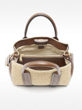 Bolso Tote Efecto Rafia