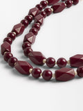 Collar Corto Con Detalles Contrastantes