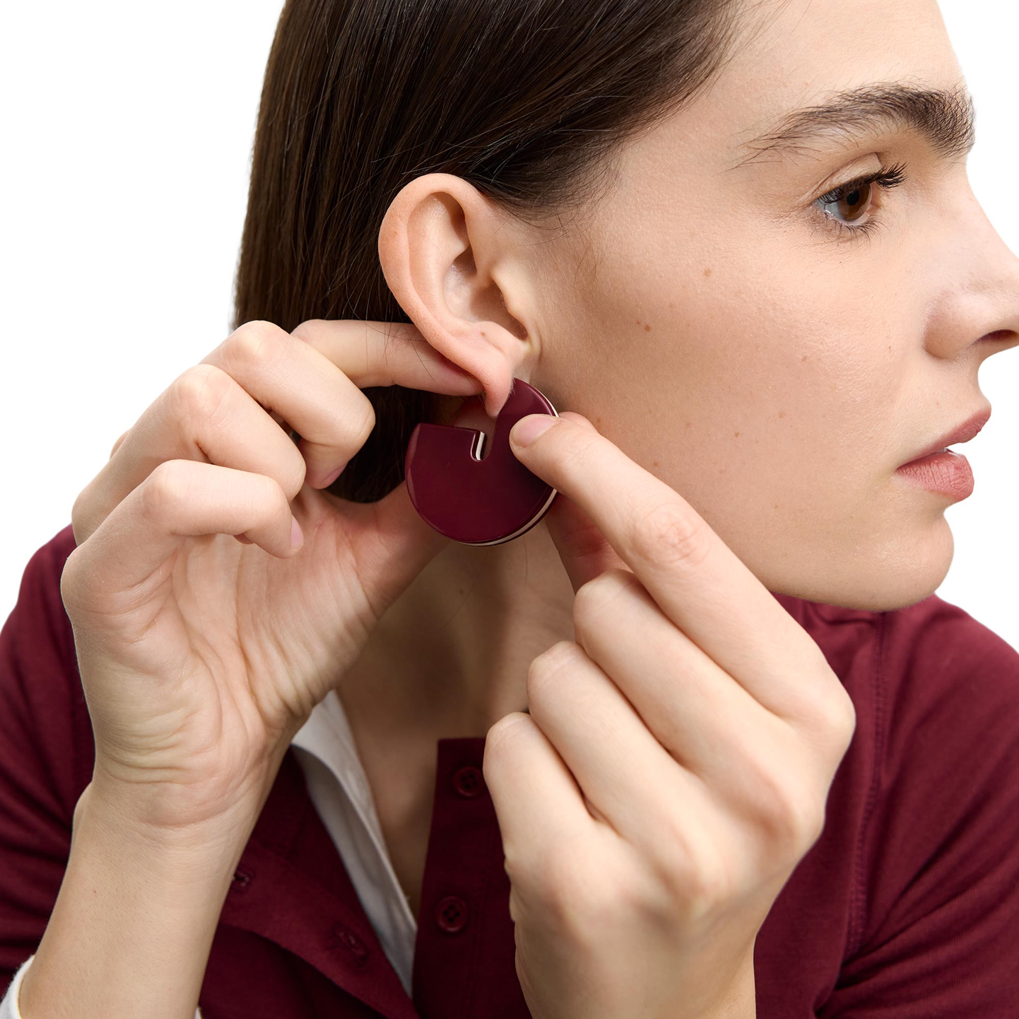 Pendientes Redondos Bicolor