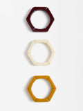 Set De Pulseras Elásticas Geométricas