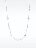 Collar Con Perlas De Agua Dulce - Plata De Ley 925