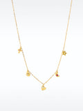 Collar Con Perlas Y Circonitas - Plata De Ley 925