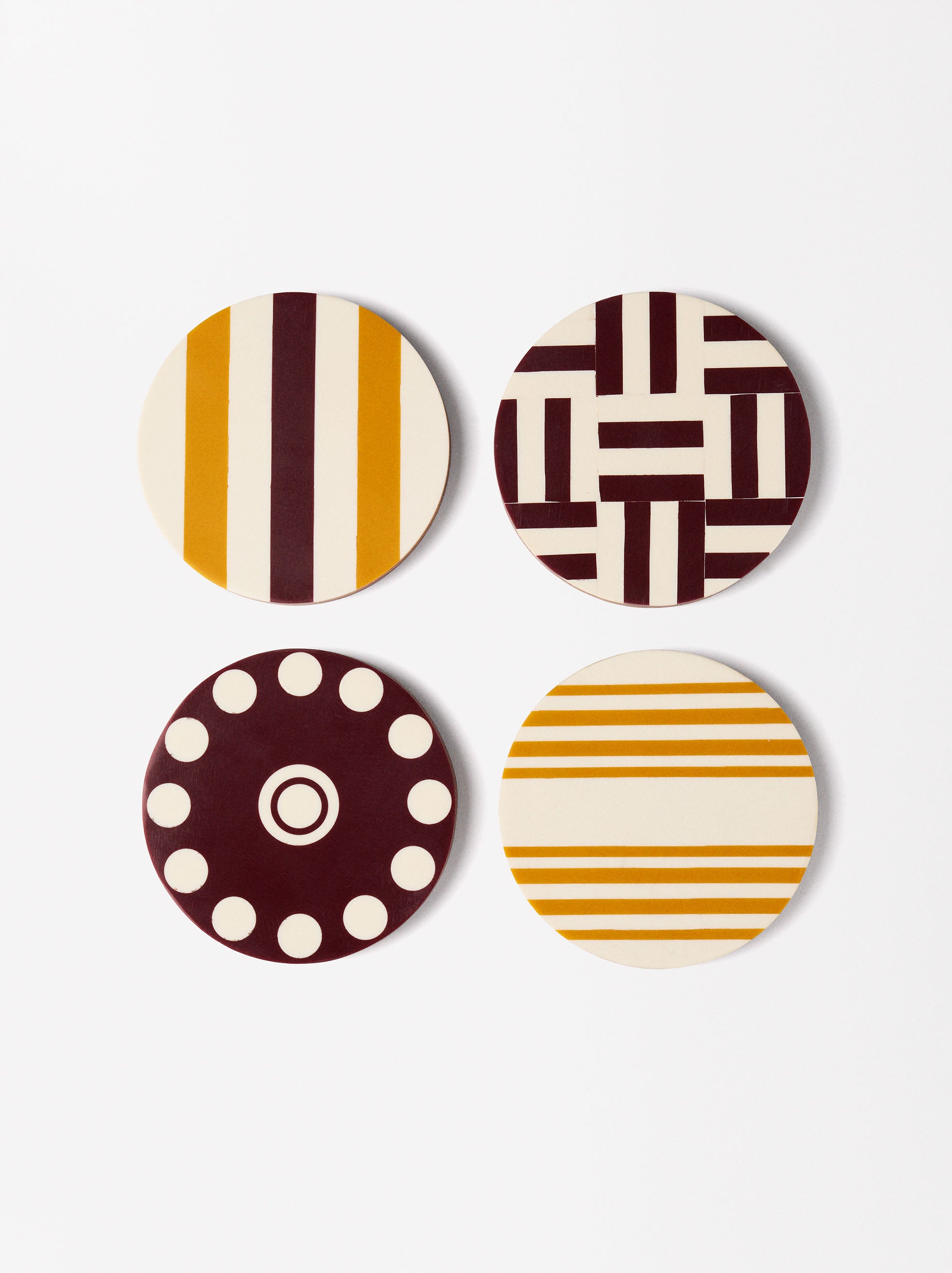 Posavasos Estampado Retro