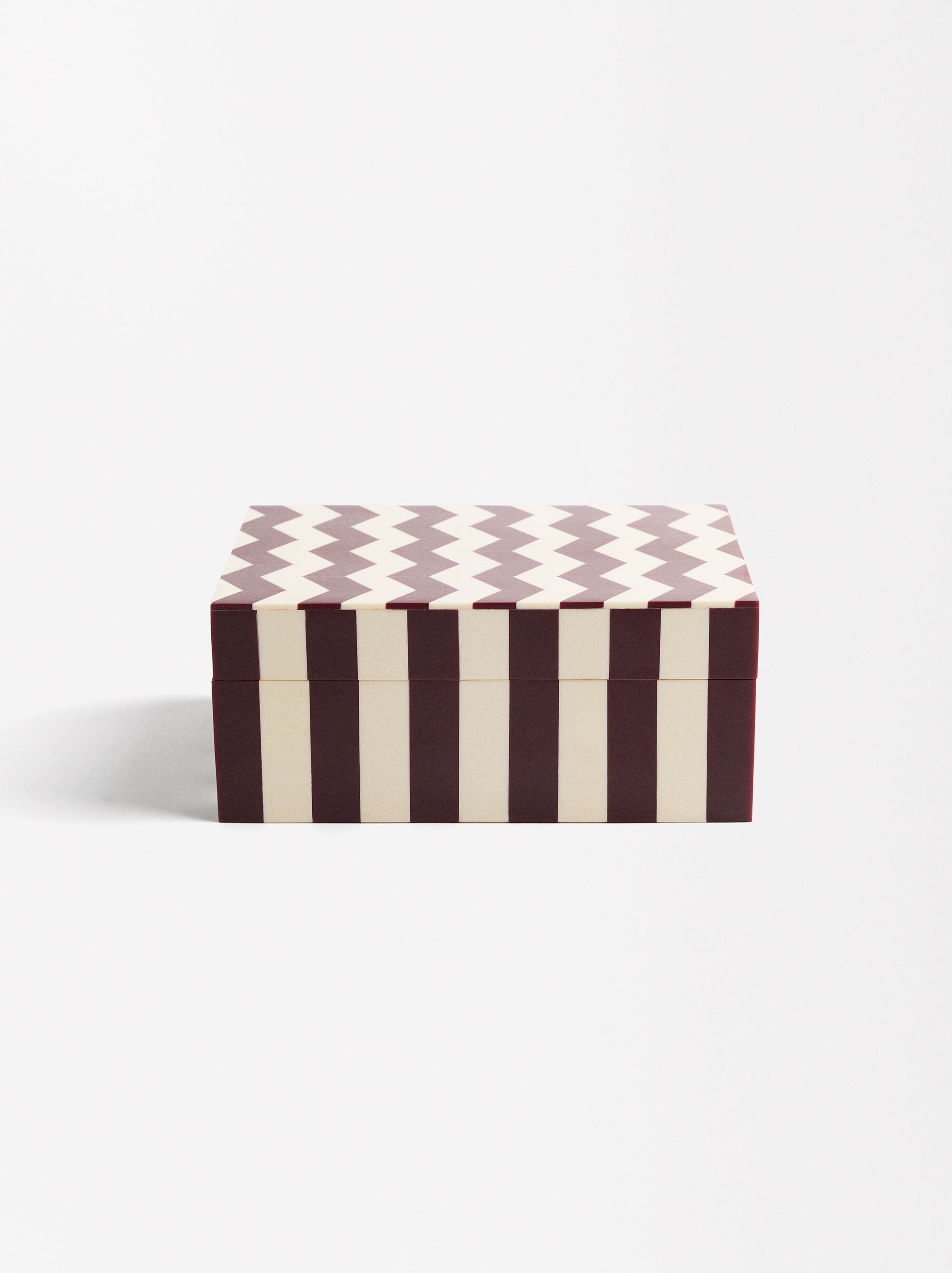 Joyero Estampado Zig-Zag