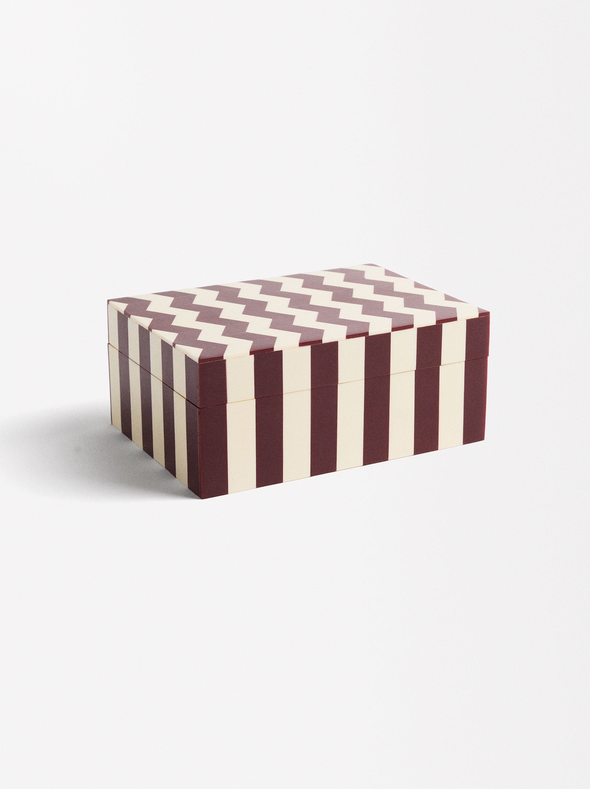 Joyero Estampado Zig-Zag