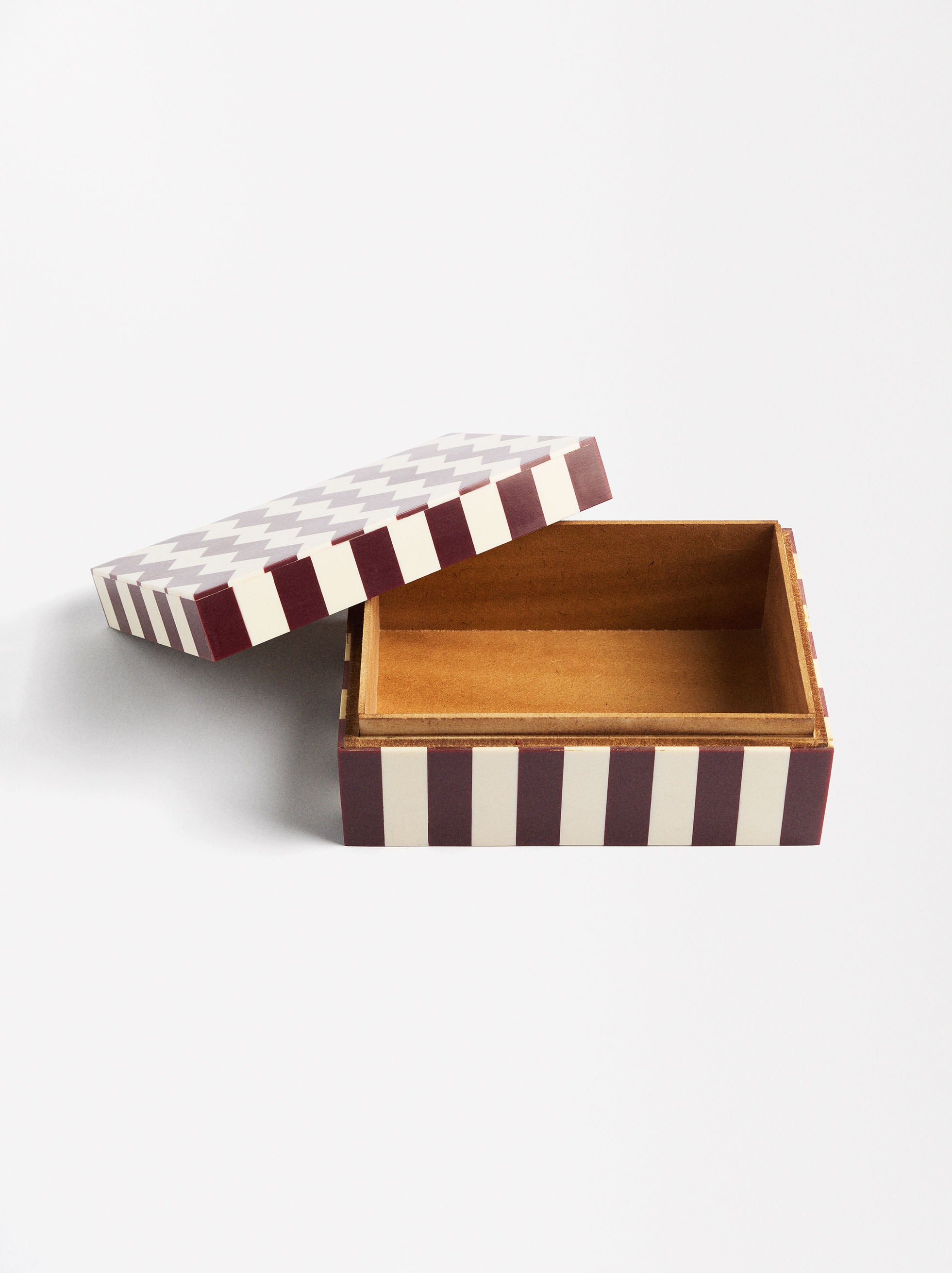 Joyero Estampado Zig-Zag
