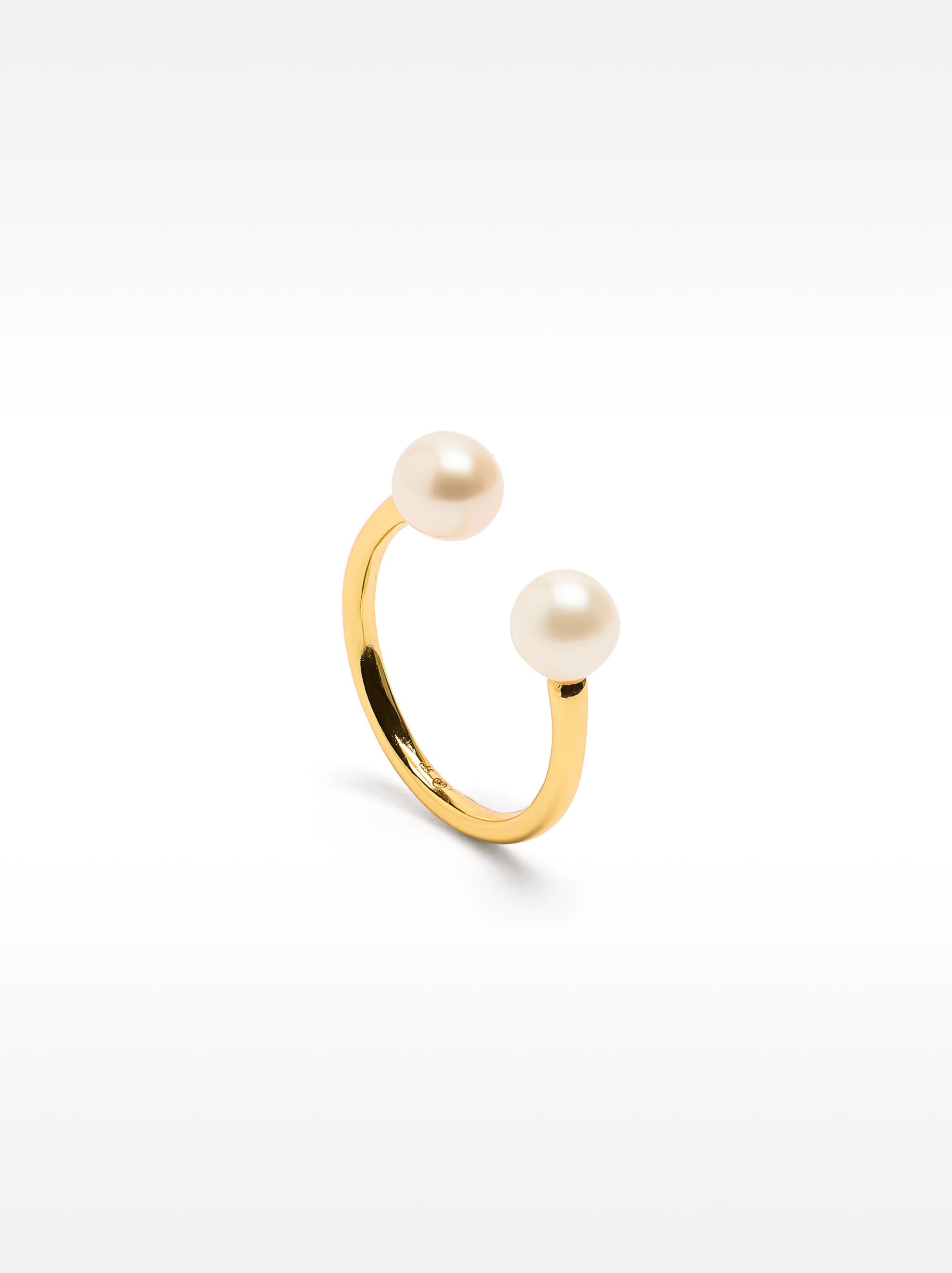 Anillo De Plata 925 Sterling Silver Pearl