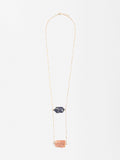 Collar Largo Con Piedras