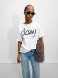 Camiseta Con Bordado