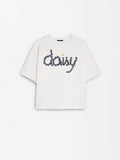 Camiseta Con Bordado