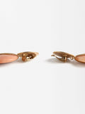 Aretes Redondos Con Efecto Piedra