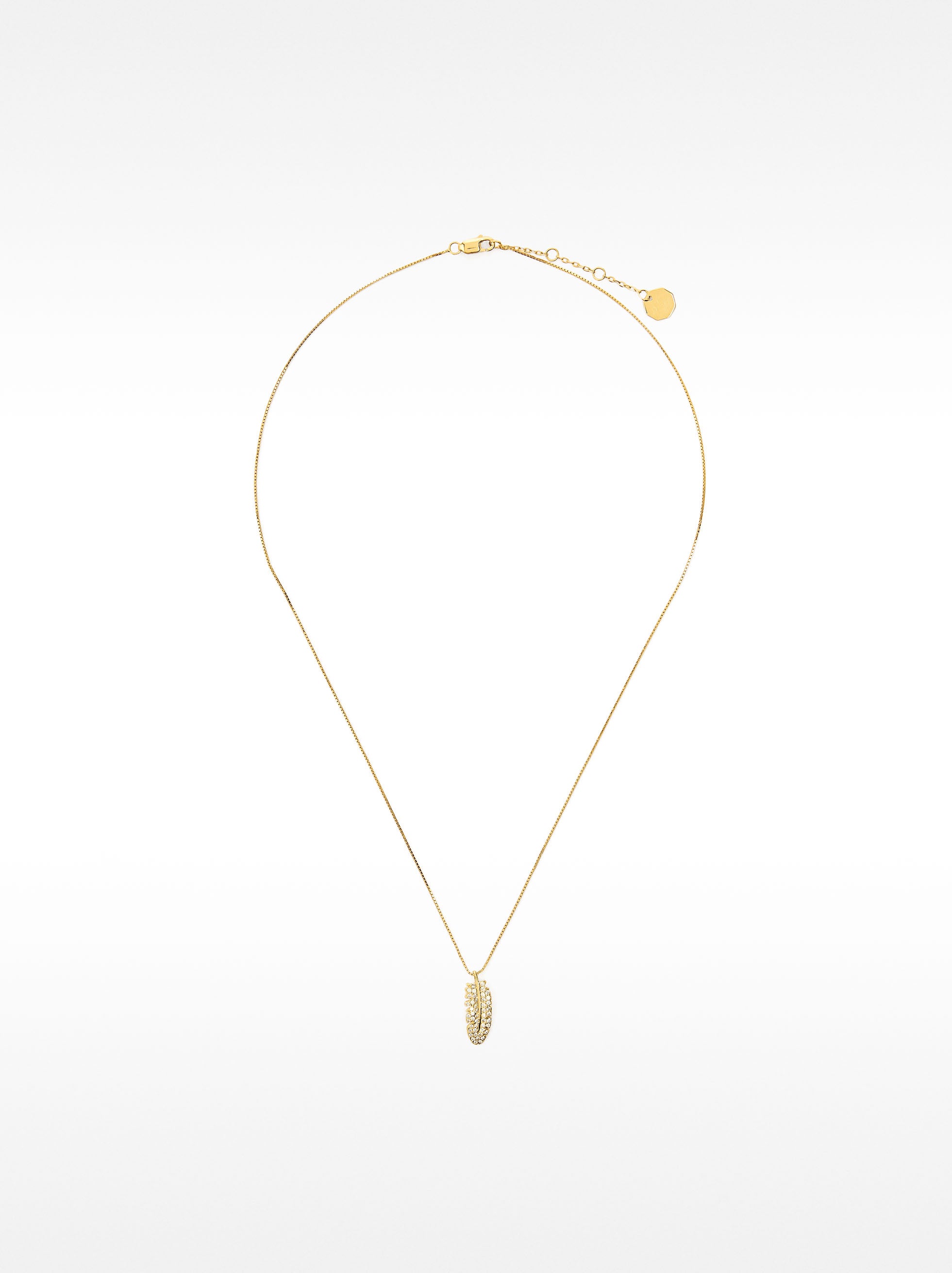 Collar Con Circonitas - Prata De Ley 925