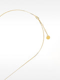 Collar Con Circonitas - Prata De Ley 925
