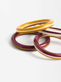Set De Pulseras De Rayas
